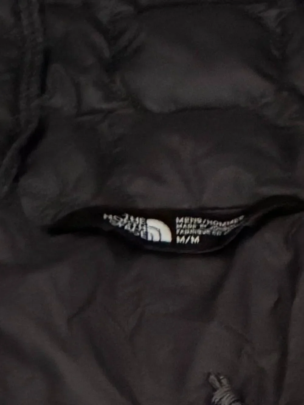 The North Face Men's ThermoBall Hooded Insulated Jacket Matte Black Size M